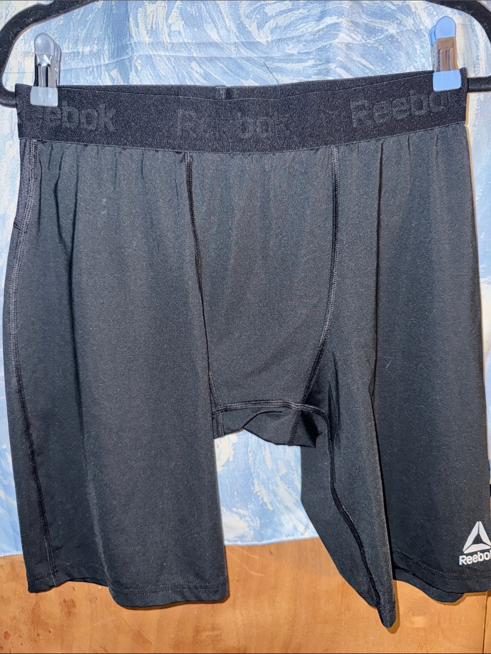 Reebok Men’s Black Performance Compression shorts size XL